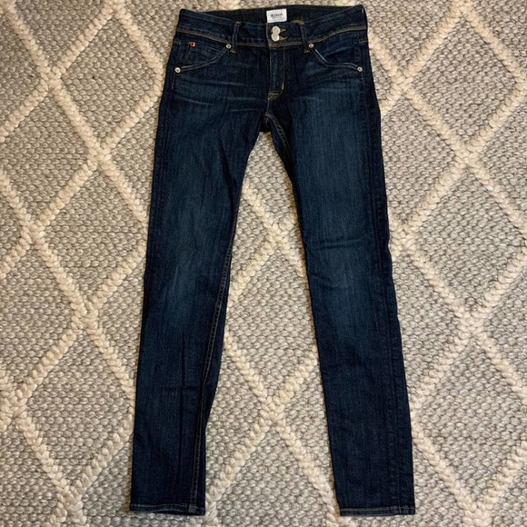 Hudson Jeans Denim - Hudson Collin MidRise Blue Skinny Jeans